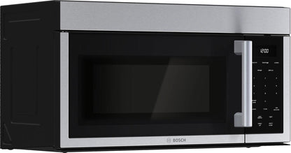 Bosch HMV3055U 300 Series, Over-The-Range Microwave, 30'', Door Hinge: left, Stainless steel