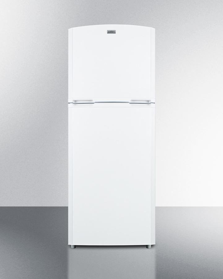 Summit FF1427W 26" Wide Top Mount Refrigerator-freezer