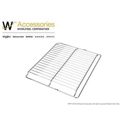 Whirlpool W11236918 24-IN Builit-In Oven Sliding Rack for Models (WOS52ES4MZ/B/W, YOS52ES4MZ, WOD52ES4MZ/B/W, KOSC504PPS, YKOSC504PPS, KODC504PPS)