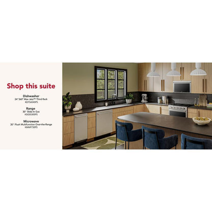 KTTP515TSS KitchenAid® 15 in. Built-In Trash Compactor with Built-In Odor Management System