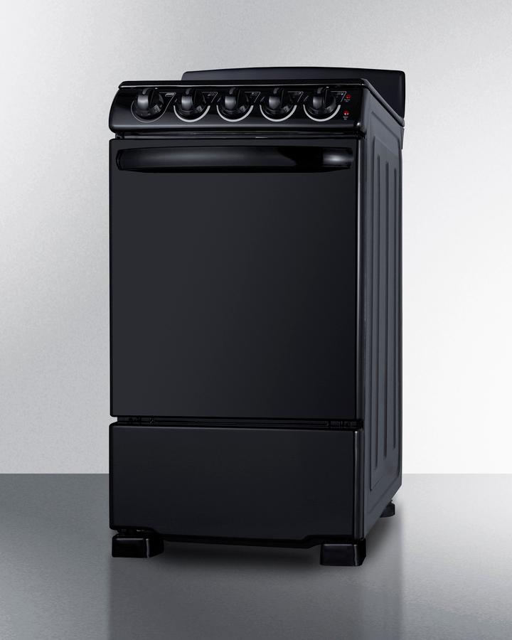 Summit RE2031B 20" Wide Electric Coil Range