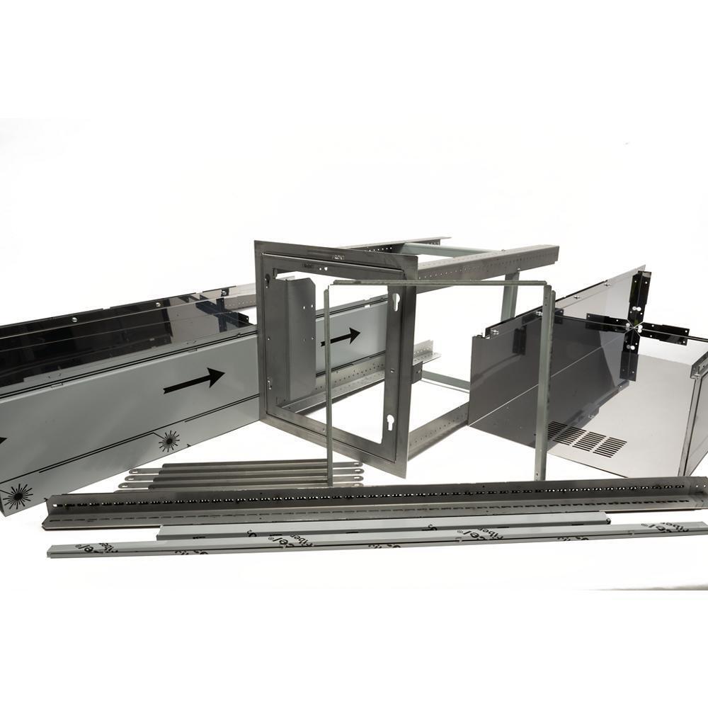 Kitchenaid W11522788 36" Range Hood Chimney Extension Kit, Stainless Steel, compatible model JVI0636LS, for ceilings between 8-7/8' to 10-1/2'