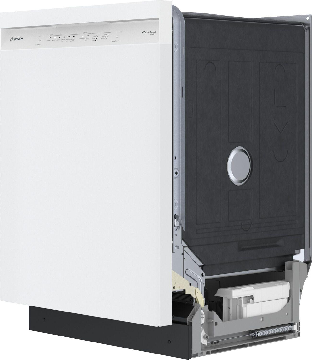 Bosch SHE41CM2N 100 Series, built-under dishwasher, 24'', White