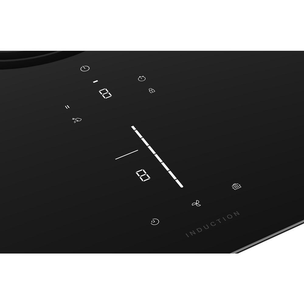 Kitchenaid KCID930SBL 30-inch NextGen Induction Downdraft Cooktop with 4 Cooking Zones