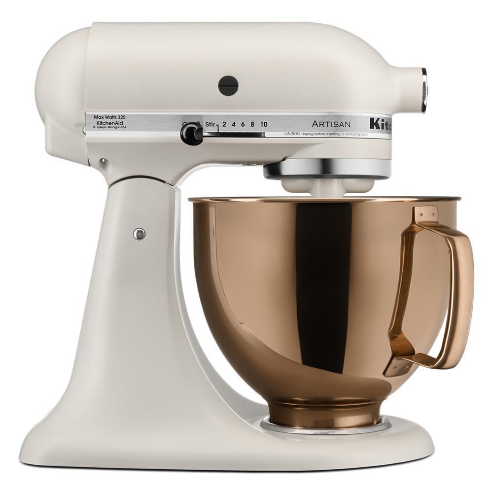 Kitchenaid KSM5SSBRC 5 Quart Tilt-Head Metallic Finish Stainless Steel Bowl