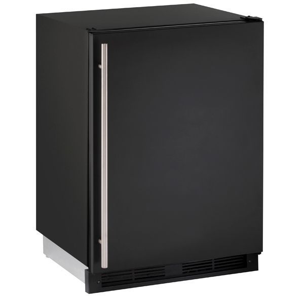 U-Line 1224r 24" Refrigerator With Black Solid Finish (115 V/60 Hz Volts /60 Hz Hz)