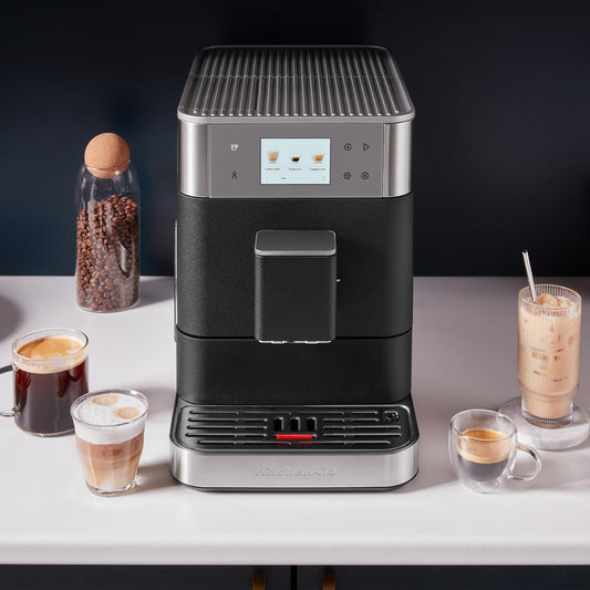 Kitchenaid KES8557BK Fully Automatic Espresso Machine KF7