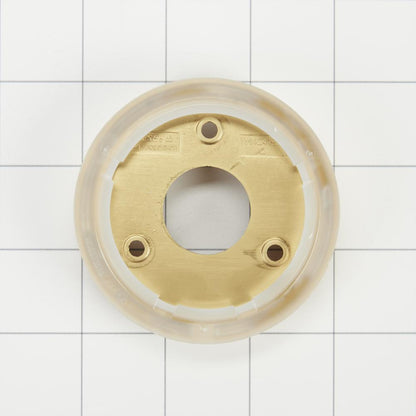 Kitchenaid W11323067 JennAir Single Bezel for Rise-Style Commercial Range and Rangetop Griddle Knobs - Brass