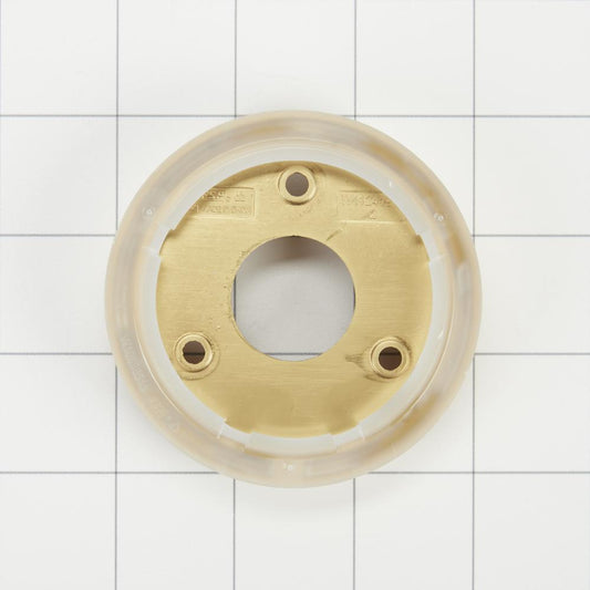 Kitchenaid W11323067 JennAir Single Bezel for Rise-Style Commercial Range and Rangetop Griddle Knobs - Brass