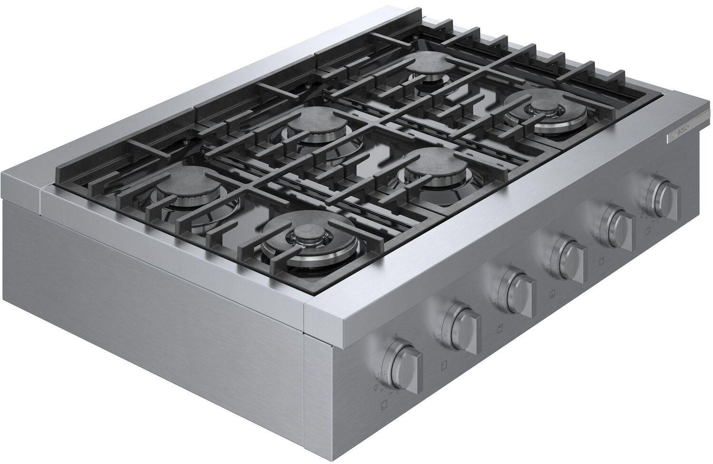 Bosch RGM8658UC 800 Series, Professional Rangetop, 36 ", Stainless steel