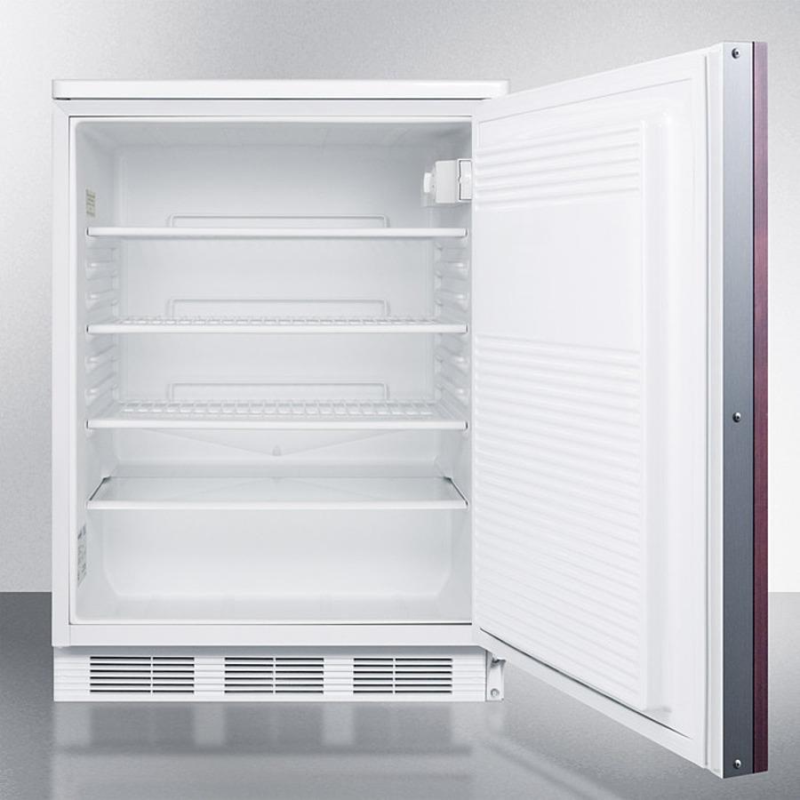 Summit FF7LWBIIF 24" Wide Built-in All-refrigerator (panel Not Included)