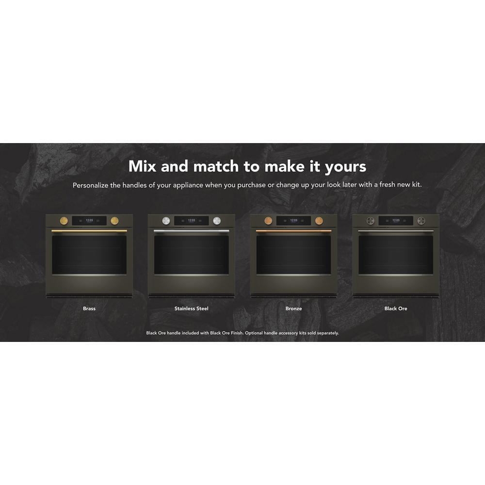 Kitchenaid KOES930SBE 30-inch Smart Electric Single Wall Oven with Intelligent Cooking Camera - Black Ore