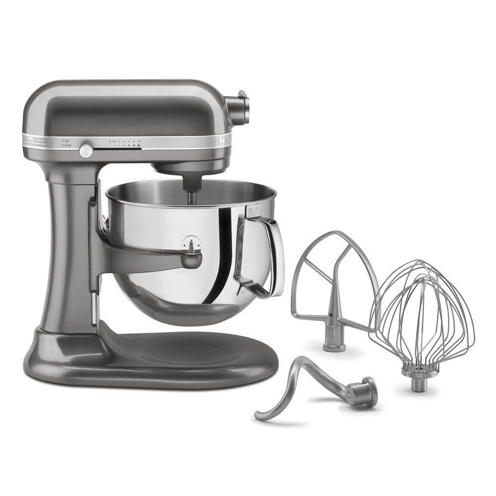 Kitchenaid RKSM7581MS Refurbished 7 Quart Bowl-Lift Stand Mixer