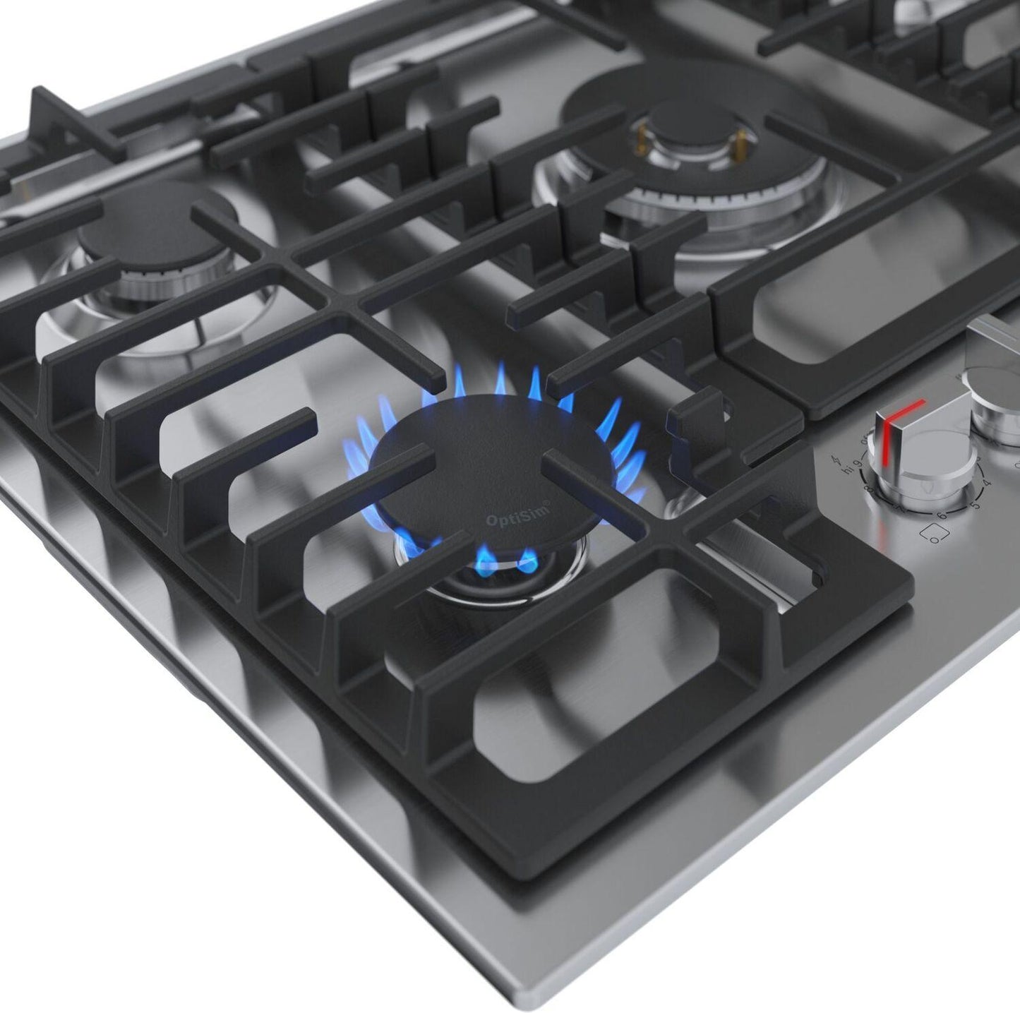 Bosch NGM8059UC 800 Series, Gas hob, 30'', Stainless steel