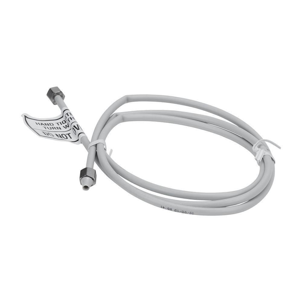 Maytag 8212547RP Refrigerator Water Line Installation Kit, Gray, 5' flexible plastic hose with 1/4" fitting ends