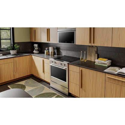 Kitchenaid KSES430SPS 5.3 Cu. Ft. Smart Slide-in Electric Range with Convection Cooking Modes and Steam Bake Mode