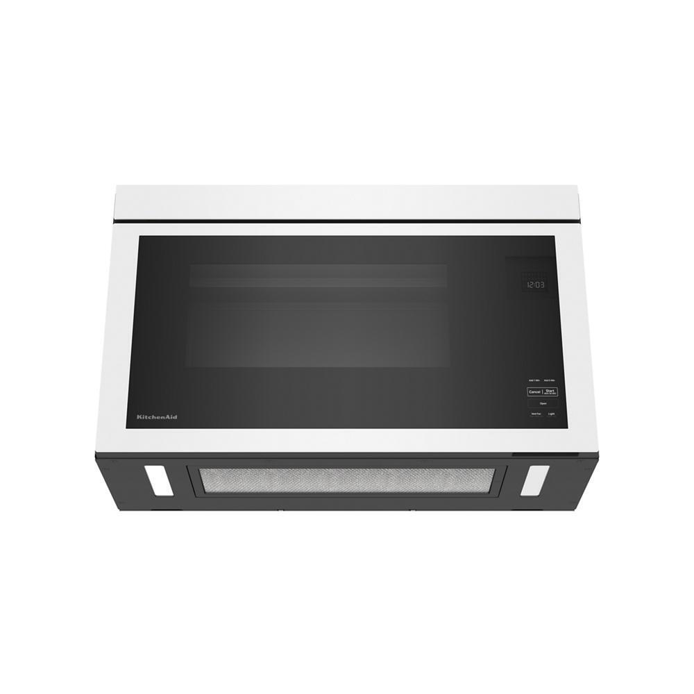 Kitchenaid KMMF330PWH Over-The-Range Microwave with Flush Built-In Design