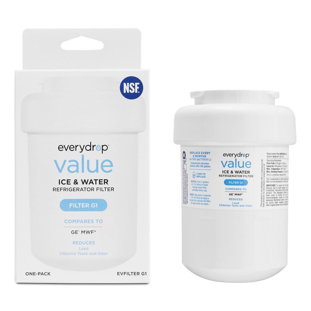 Kitchenaid EVFILTERG1 everydrop® value Refrigerator Water Refrigerator Filter G1 (compares to GE® MWF)
