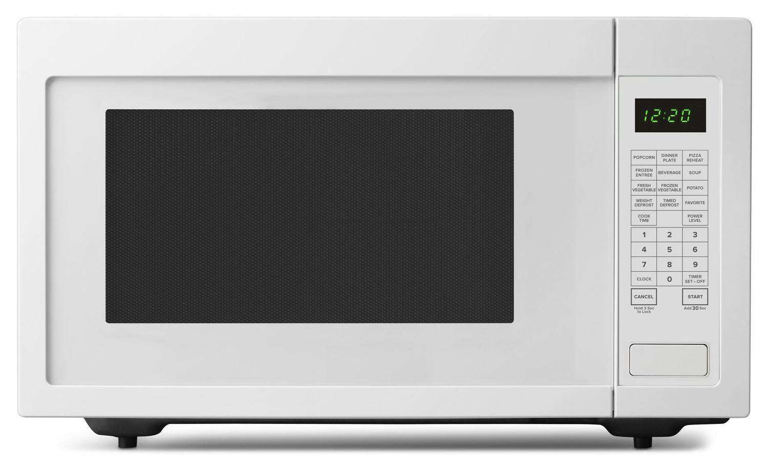 2.2 Cu. Ft. Countertop Microwave with Add :30 Seconds Option White