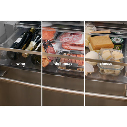 Kitchenaid KRFC536SJP Counter-Depth French Door Refrigerator with Intelligent Auto Fill