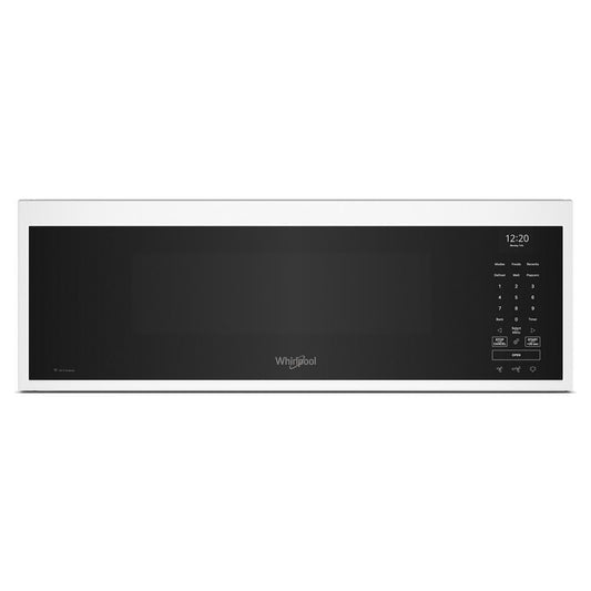 Whirlpool WMML5530RW 1.1 cu. ft. Smart Low Profile Microwave Hood Combination with 450 CRM 4-Speed Venting