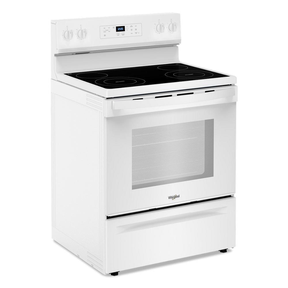 Whirlpool WFES3530RW 30-inch Electric Range with Self Clean