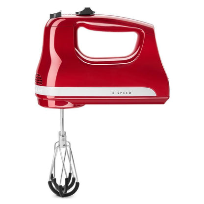 Kitchenaid KHM6118CU 6 Speed Hand Mixer with Flex Edge Beaters