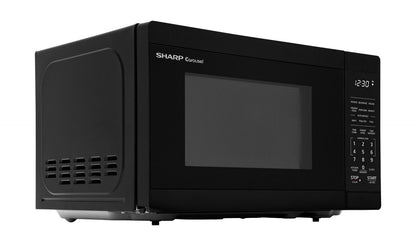 Sharp SMC0760HB 0.7 cu. ft. Black Countertop Microwave Oven