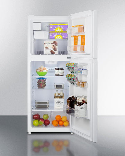 Summit FF1088WIM 24" Wide Top Mount Refrigerator-freezer With Icemaker