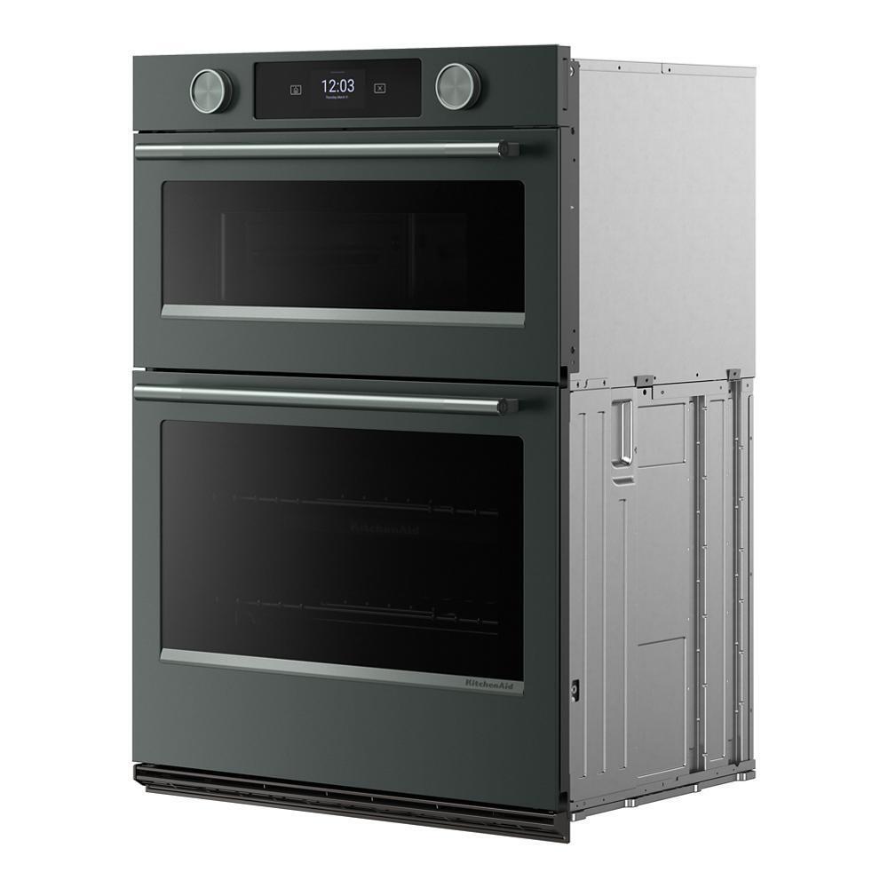 Kitchenaid KOEC930SJP 30-inch Smart Electric Combo Wall Oven with Intelligent Cooking Camera - Juniper
