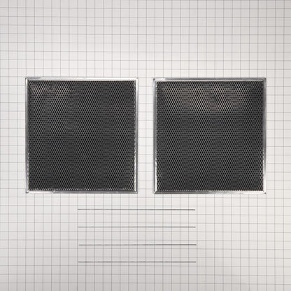 Maytag W11371717 30-IN Range Hood Vent Charcoal Filter Kit - Silver (Includes Two Charcoal Filters and Two Rod-Style Clips)