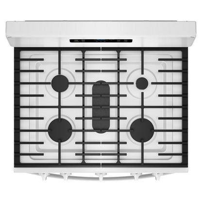 Whirlpool WFGS3330RW 30-inch Gas Range with Crispy Mode and Griddle Zone