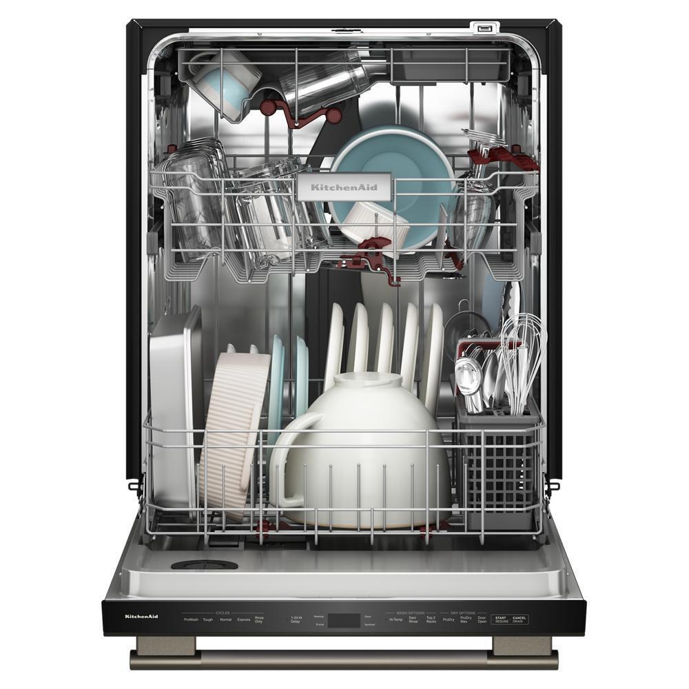 Kitchenaid KDTS624SBE 360(degree) Max Jets™ Third Rack Dishwasher with Advanced ProDry™ System, 44 dBA
