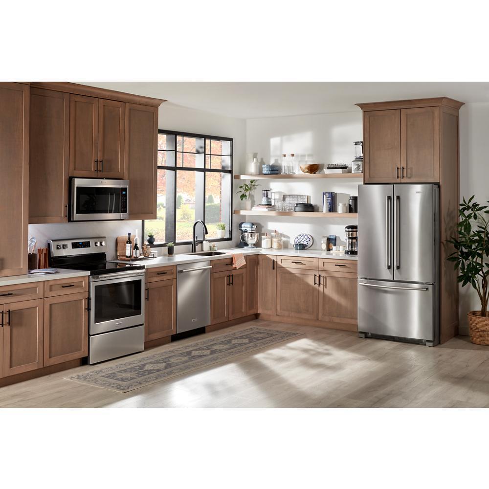 MRFF4136RZ Maytag® 36 Inch Wide French Door Bottom Mount Refrigerator with Max Cool Setting - 25 Cu. Ft.