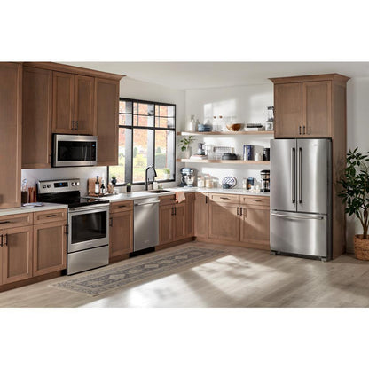 MRFF4136RZ Maytag® 36 Inch Wide French Door Bottom Mount Refrigerator with Max Cool Setting - 25 Cu. Ft.