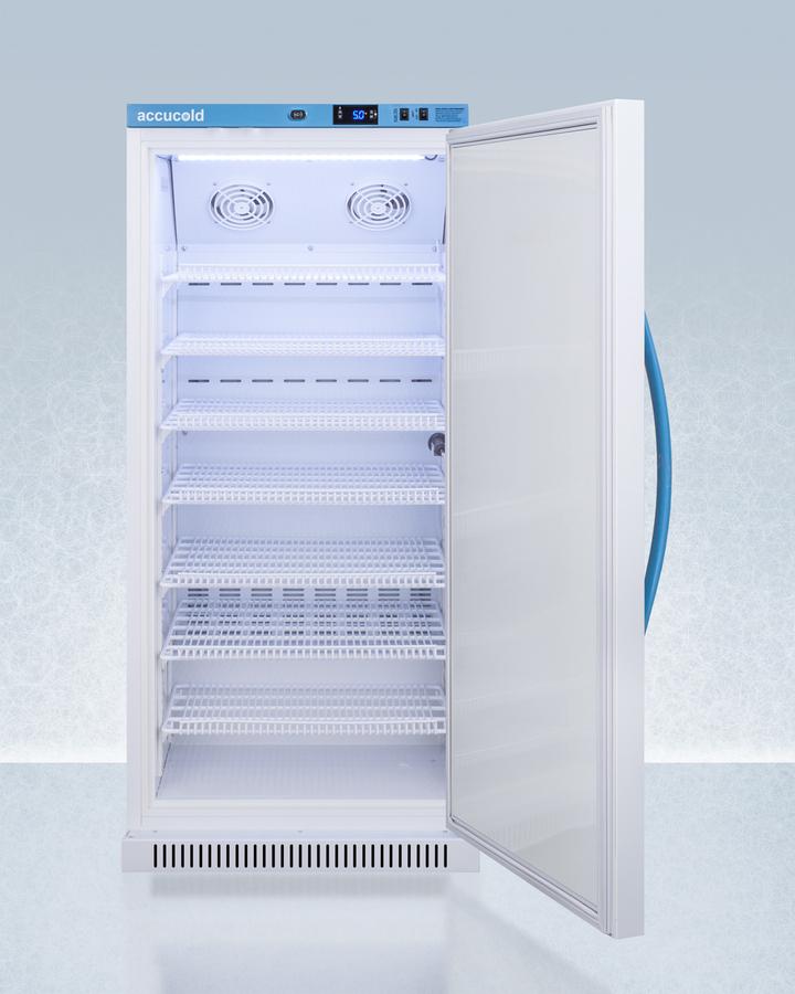 Summit ARS8PV456 8 CU.FT. Upright Vaccine Refrigerator, Certified To Nsf/ansi 456 Vaccine Storage Standard