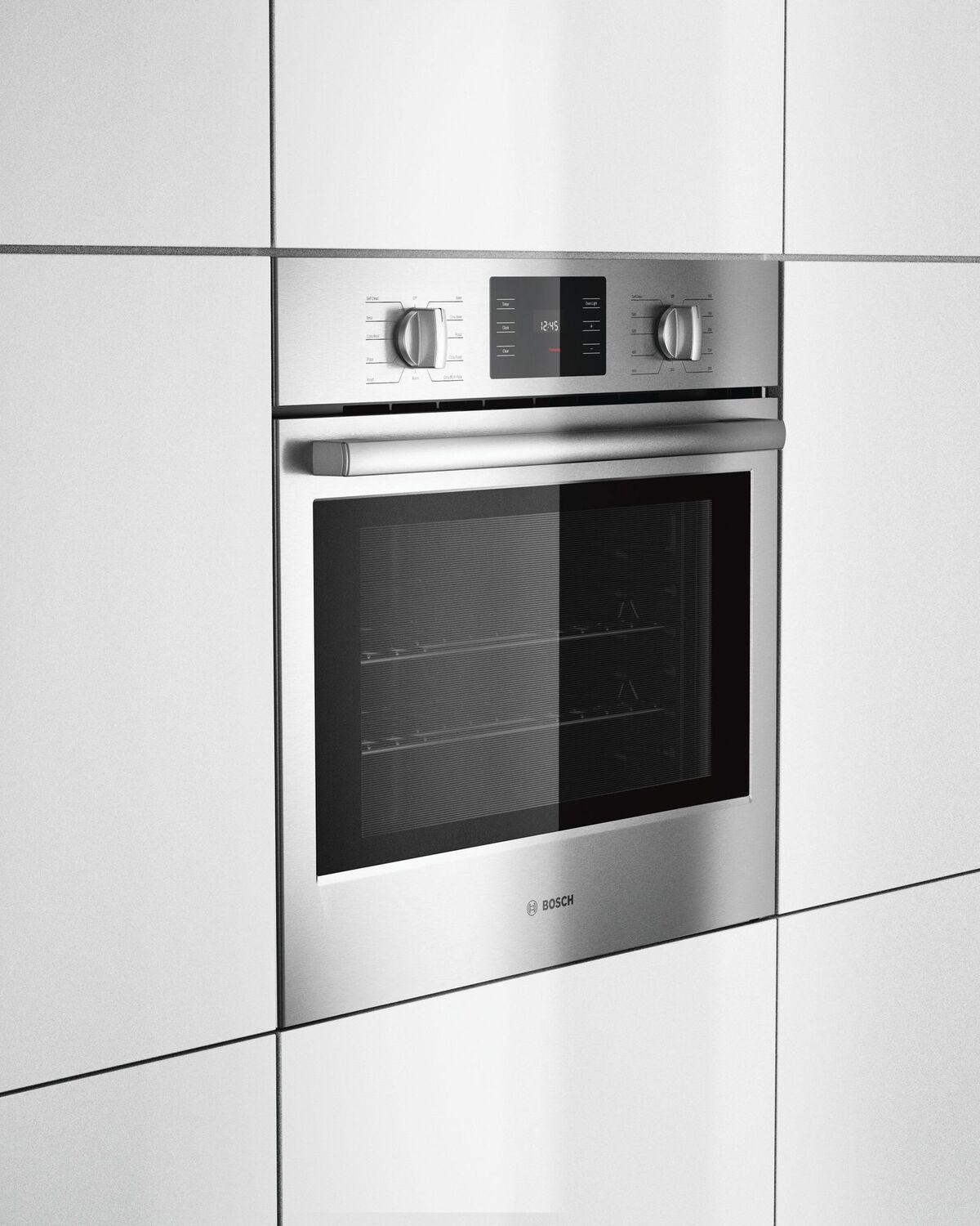 Bosch HBL5451UC 500 Series, 30", Single Wall Oven, SS, EU Convection, Knob Control