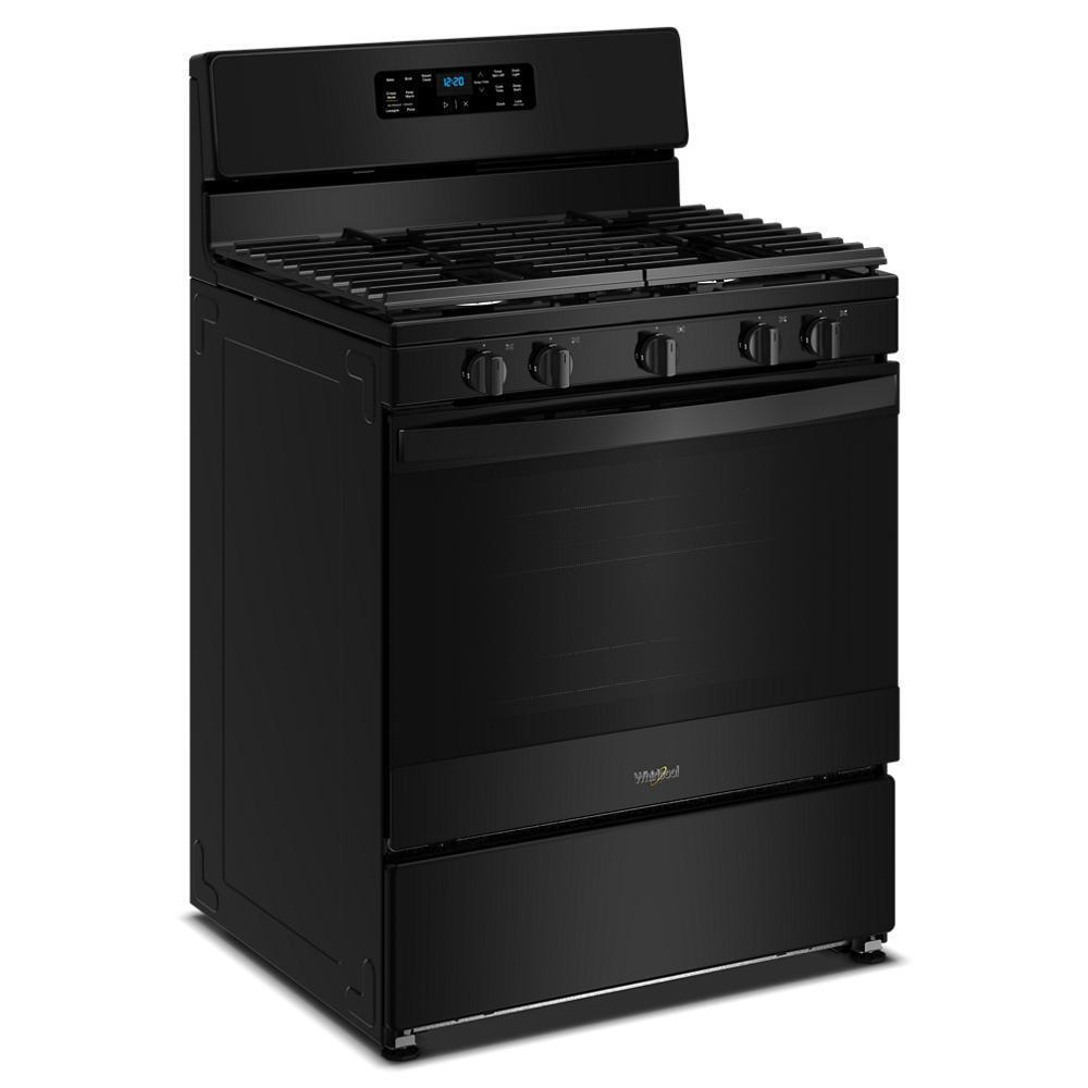 Whirlpool WFGS3330RB 30-inch Gas Range with Crispy Mode and Griddle Zone