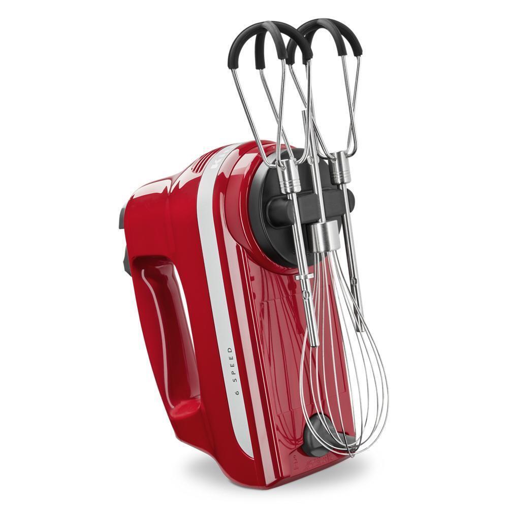 Kitchenaid KHM6118CU 6 Speed Hand Mixer with Flex Edge Beaters