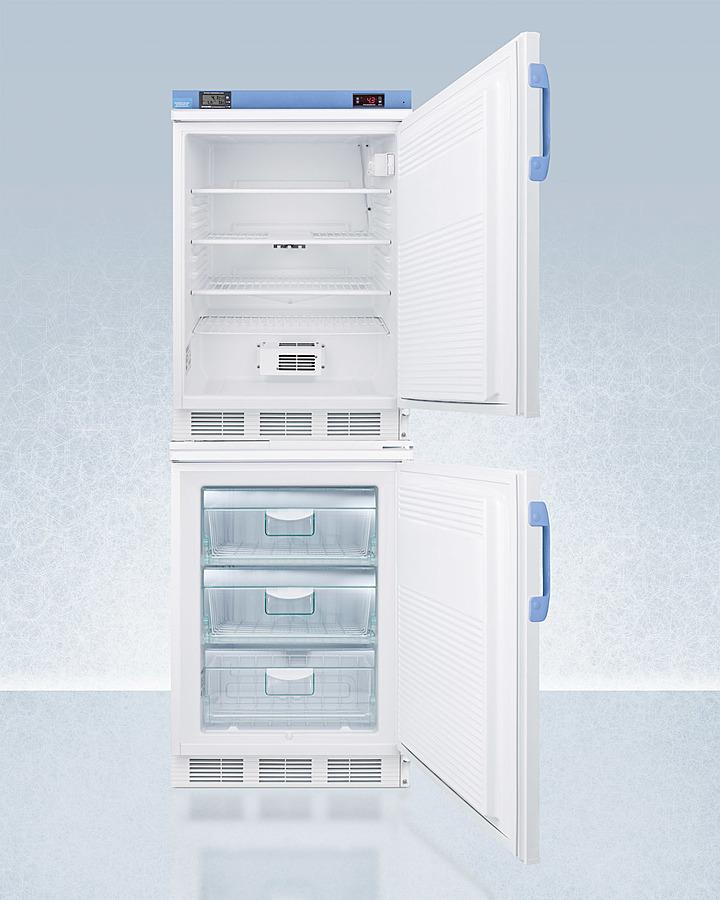 Summit FF7LWVT65MLSTACKMED2 24" Wide All-refrigerator/all-freezer Combination