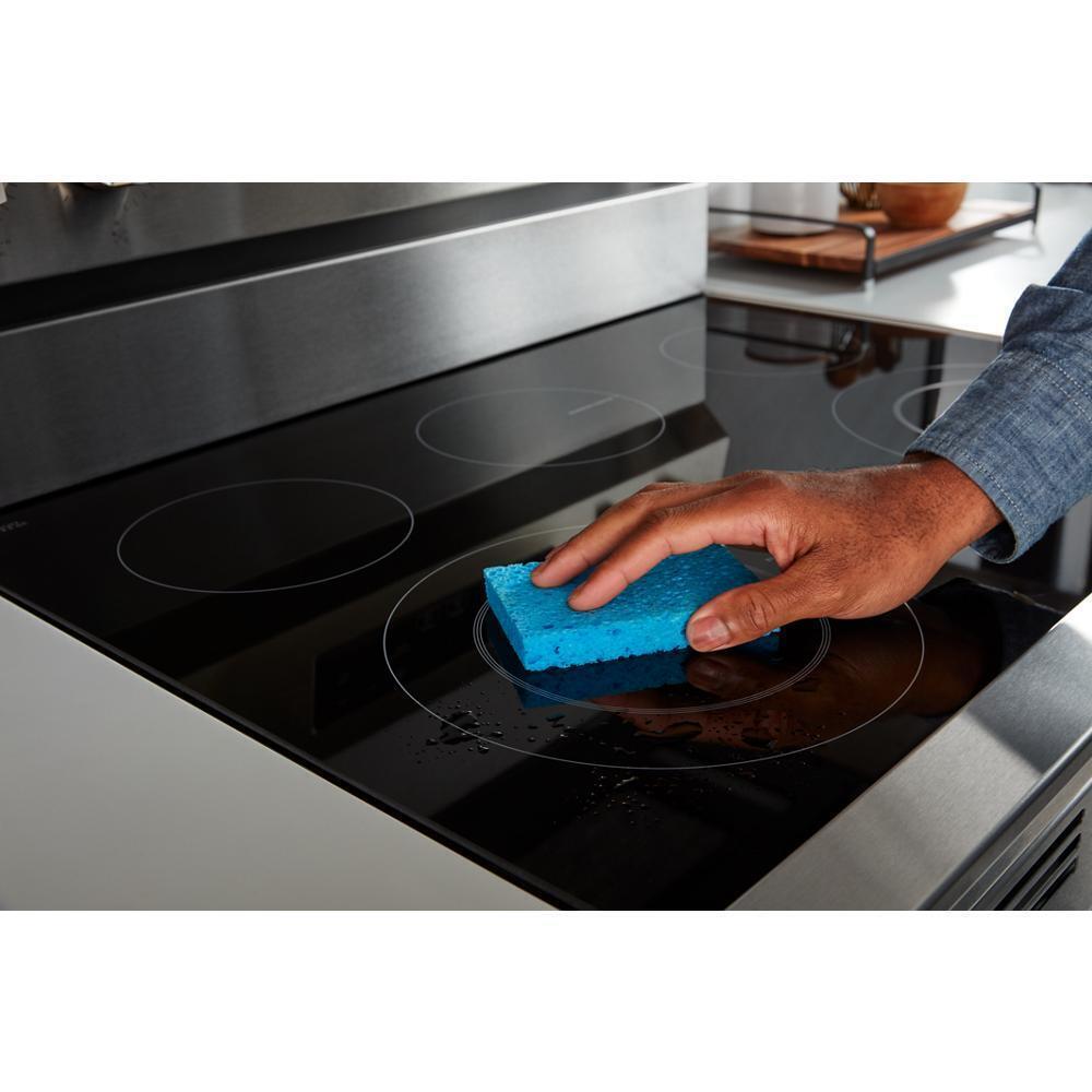 Maytag MFES4030RW 30-Inch Wide Electric Range With Steam Clean - 5.3 cu. ft.