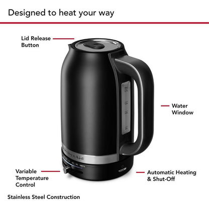 Kitchenaid KEK1701BM 1.7 Liter Electric Kettle