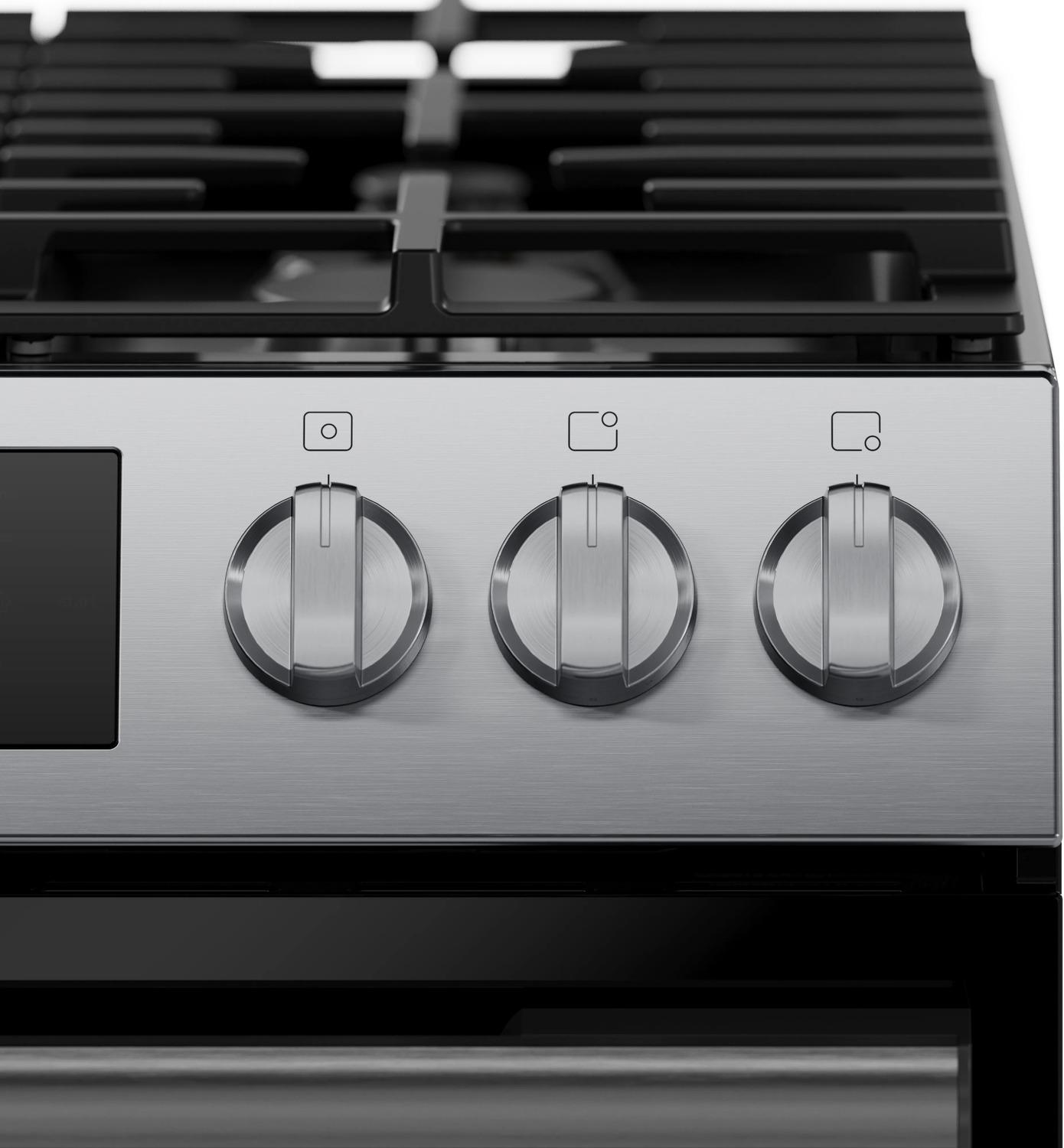 Bosch HGF1050MUC 100 Series, Freestanding gas cooker, Stainless steel