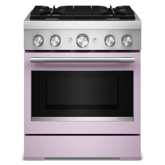 Kitchenaid KFDS930SWF 30-Inch 4 Burner Commercial-Style Dual Fuel Range with No Preheat Air Fry Mode