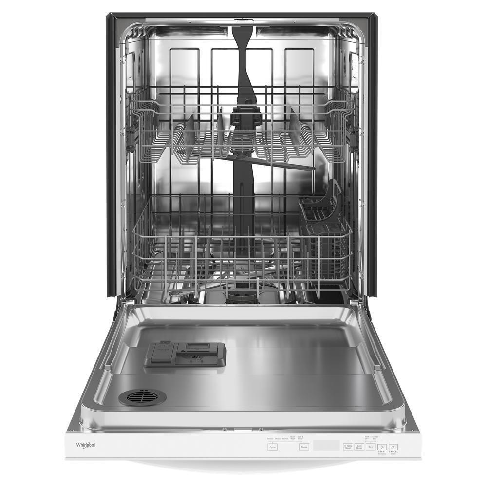 Whirlpool WDT740SALW Large Capacity Dishwasher with Tall Top Rack