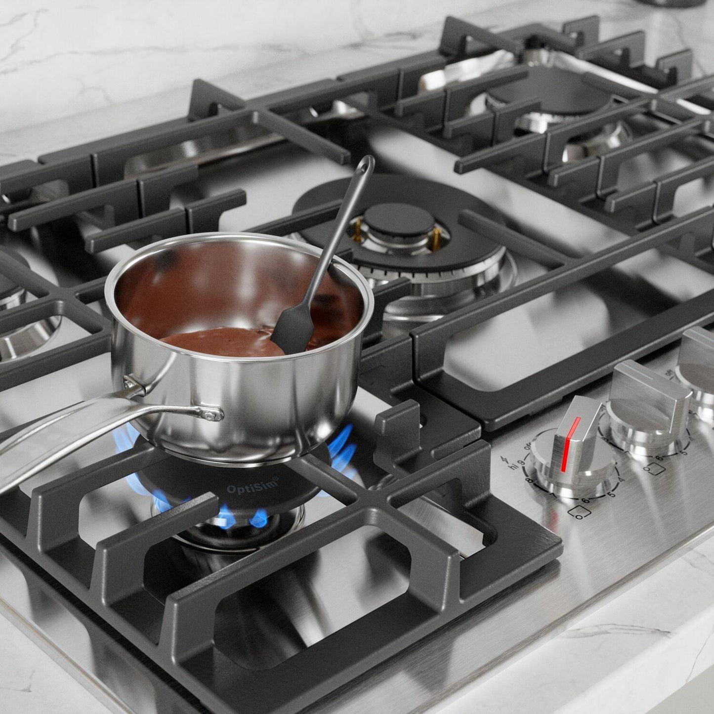 Bosch NGM8059UC 800 Series, Gas hob, 30'', Stainless steel