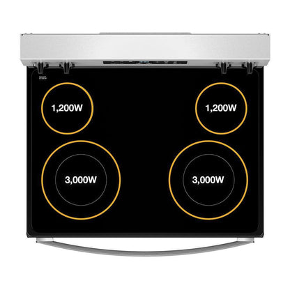 Whirlpool WFES3030RW 30-inch Electric Range with No Preheat Mode