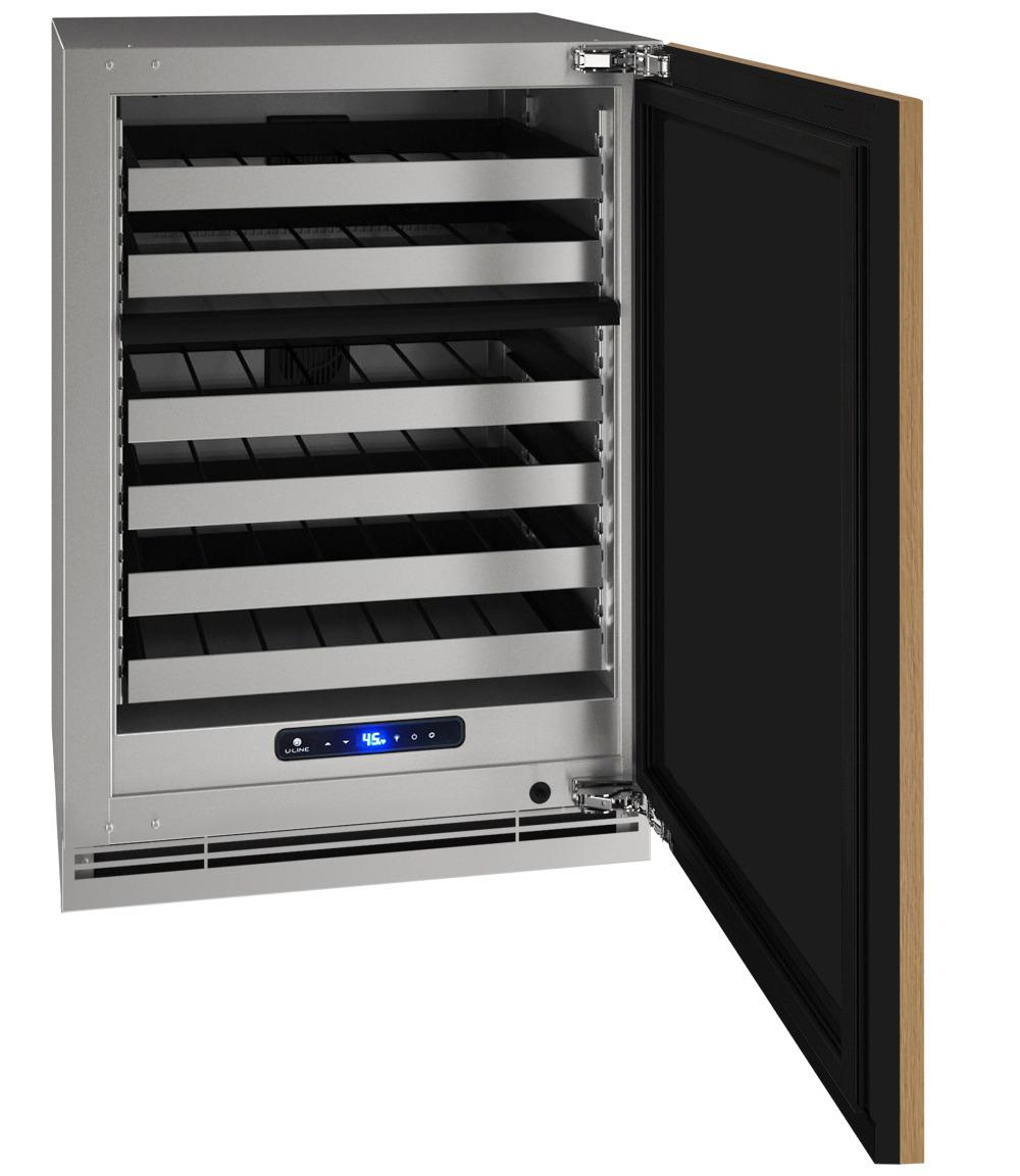 U-Line UHWD524IS01A Hwd524 24" Dual-zone Wine Refrigerator With Integrated Solid Finish and Field Reversible Door Swing (115 V/60 Hz)