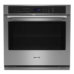 Maytag MOES6030LZ 30-inch Single Wall Oven with Air Fry and Basket - 5.0 cu. ft.