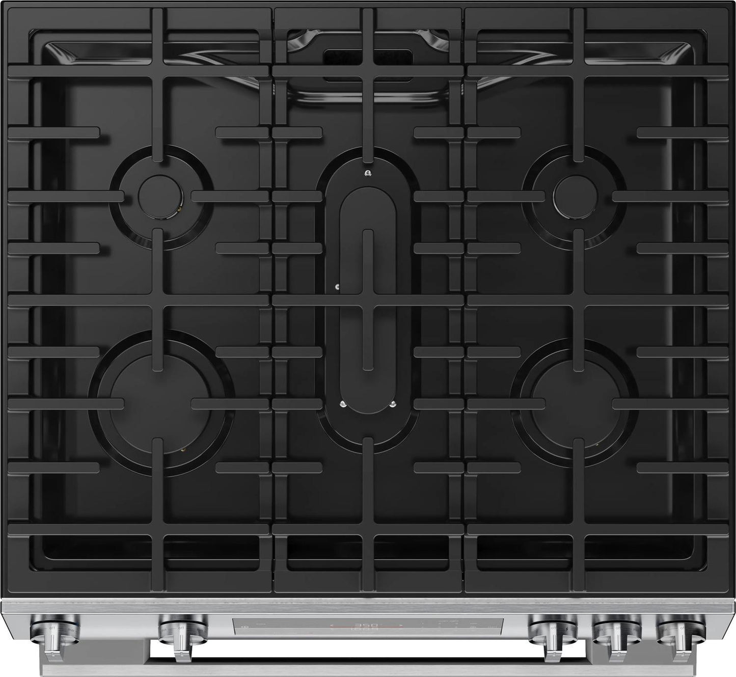 Bosch HGF1050MUC 100 Series, Freestanding gas cooker, Stainless steel
